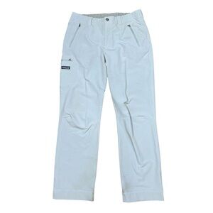 Patagonia womens gray simple guide pants size medium hiking softshell stained